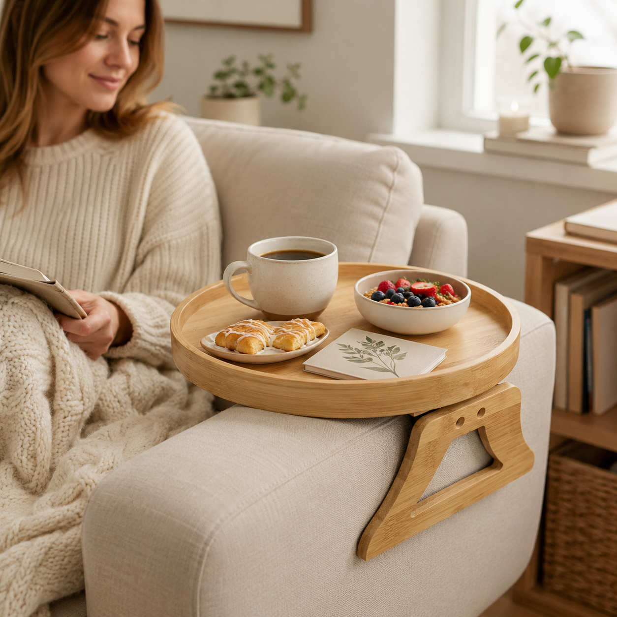 Cozy Round Tray™